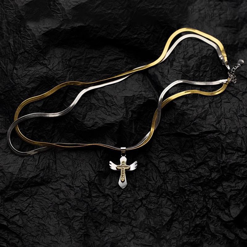 Minimalist Silver Bar Cuban Link Necklace for Men | Alloy Minimalist Chain | Streetwear Jewelry