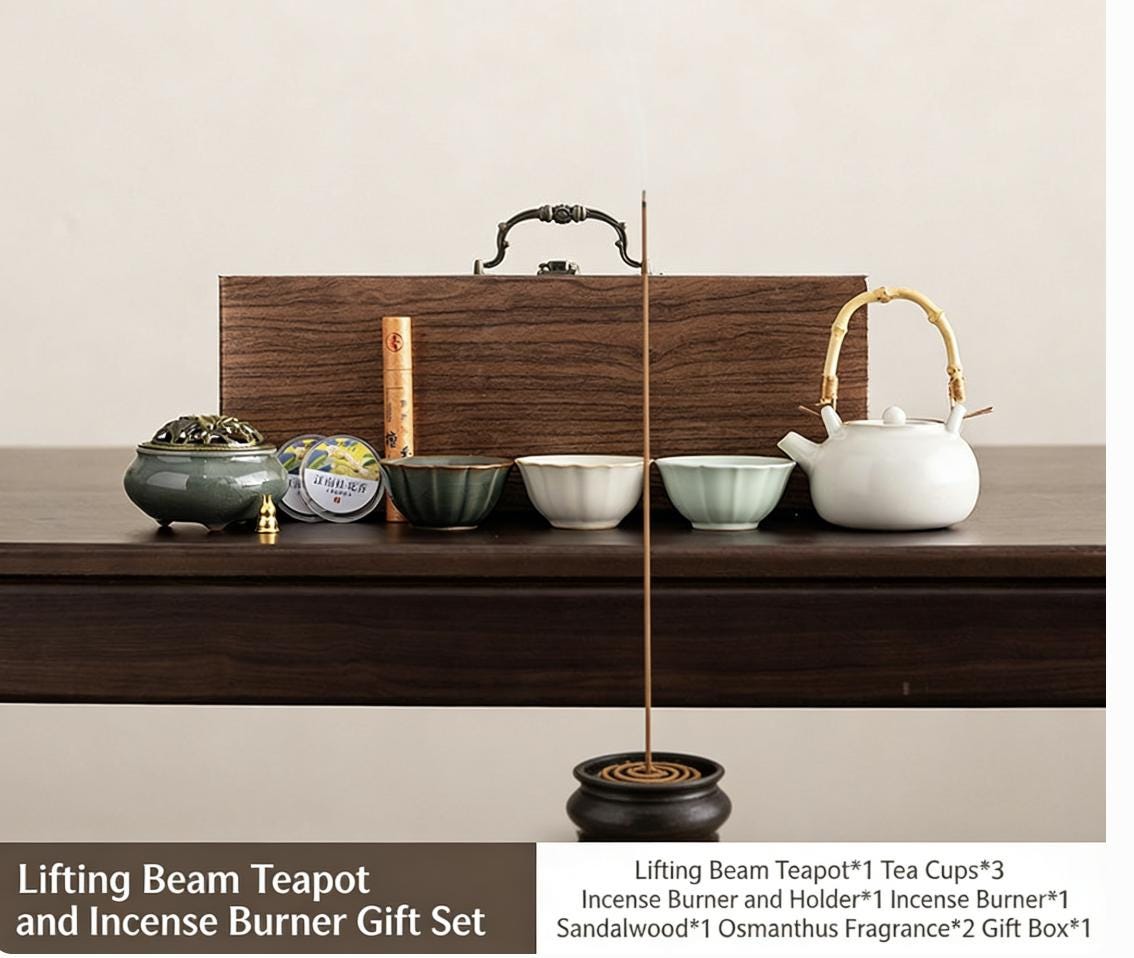 Chinese Teacups Set Traditional Craftsmanship