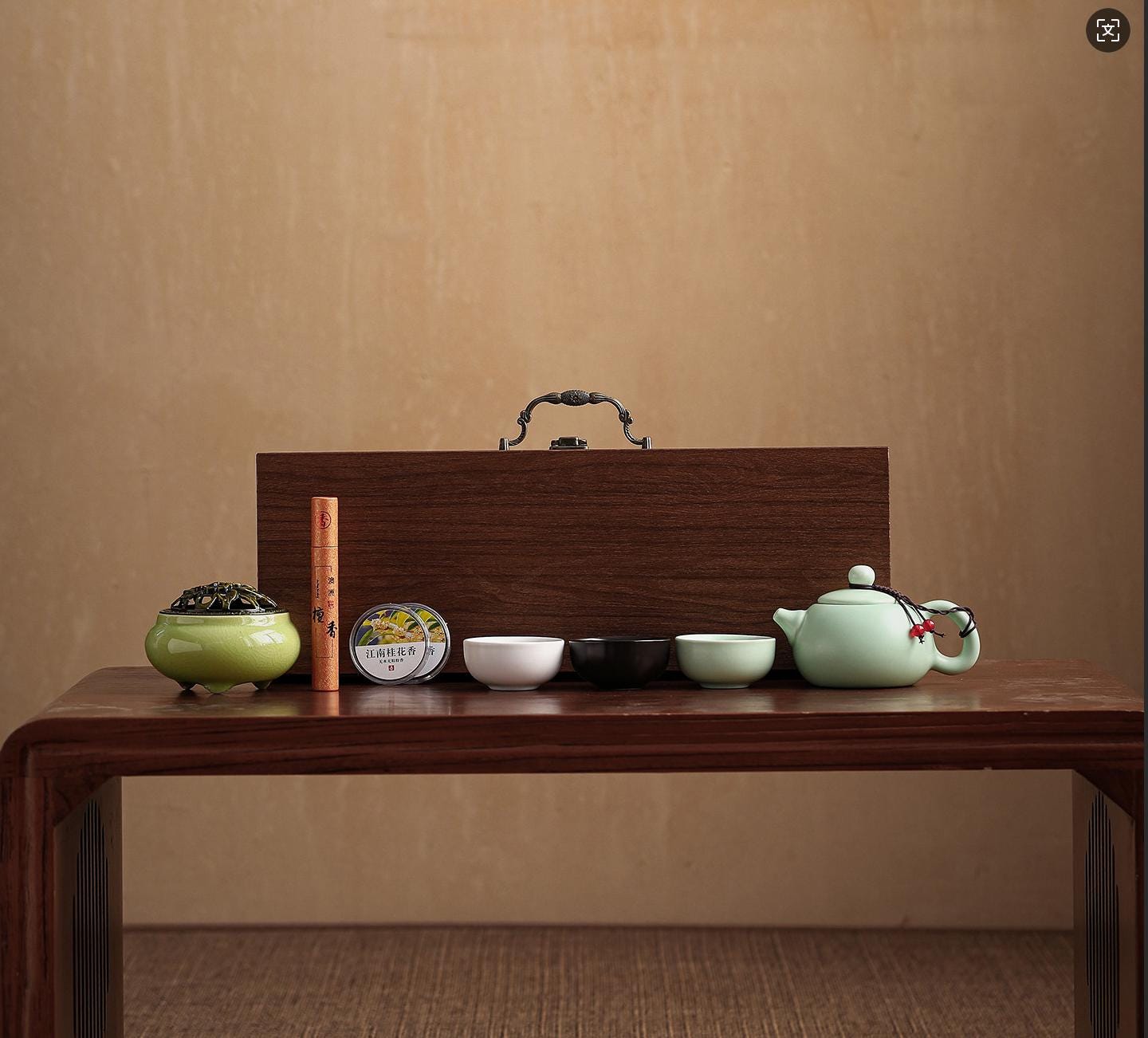 Chinese Teacups Set Traditional Craftsmanship