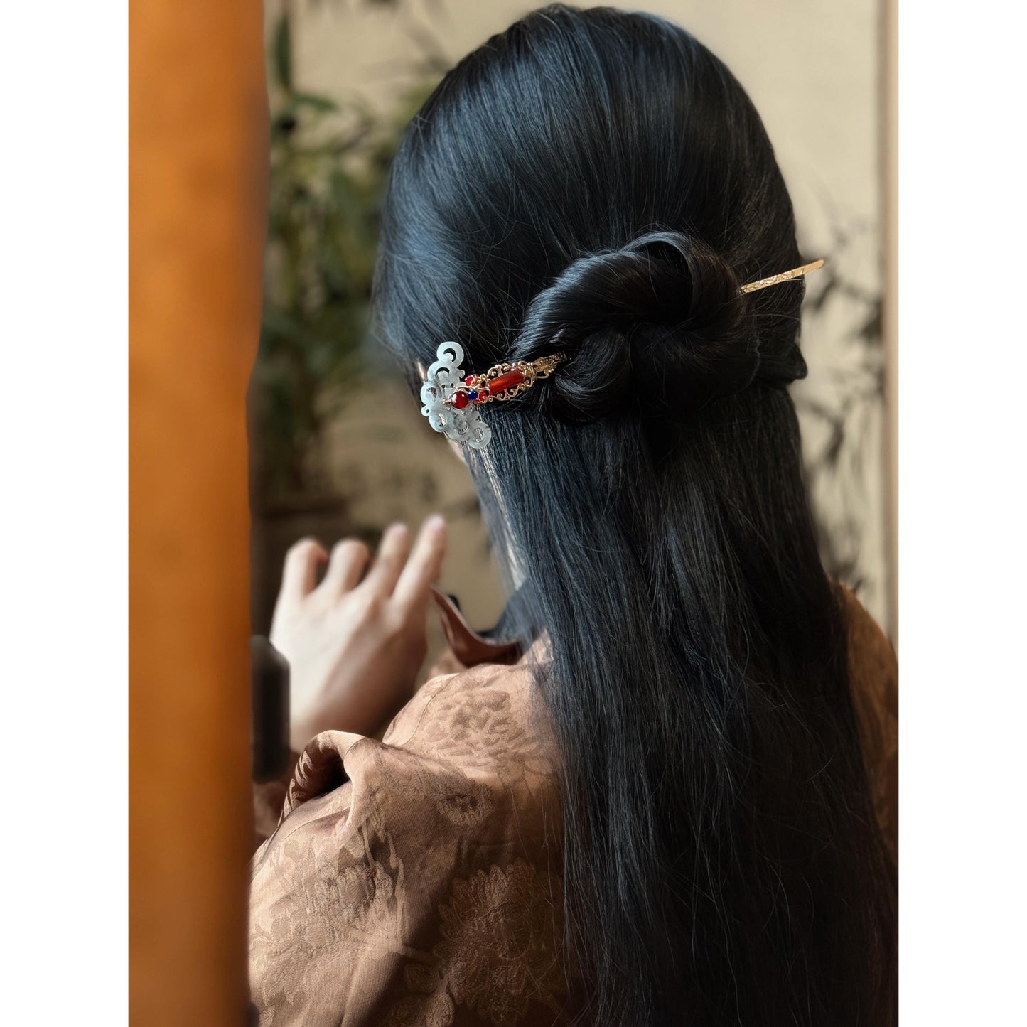 Chinese Hair Stick Ethnic Tassel Hairpin Vintage
