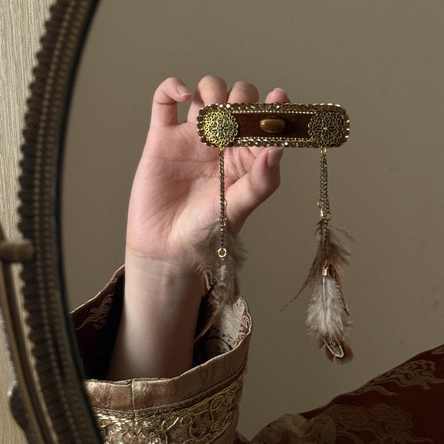 Chinese Hair Stick Ethnic Tassel Hairpin Vintage