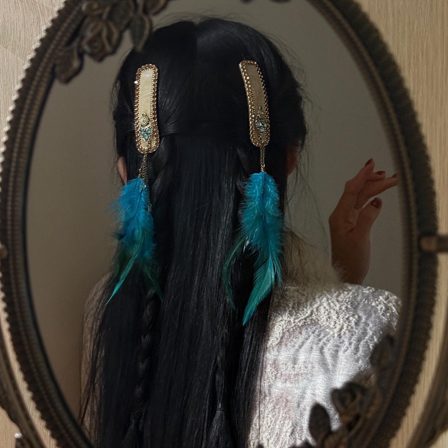 Chinese Hair Stick Ethnic Tassel Hairpin Vintage