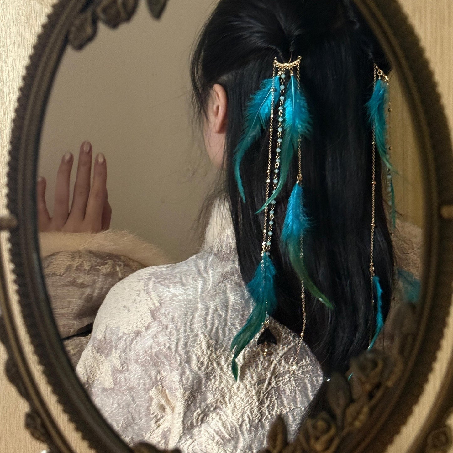 Chinese Hair Stick Ethnic Tassel Hairpin Vintage