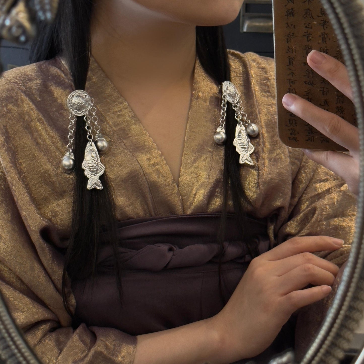 Chinese Hair Stick Ethnic Tassel Hairpin Vintage
